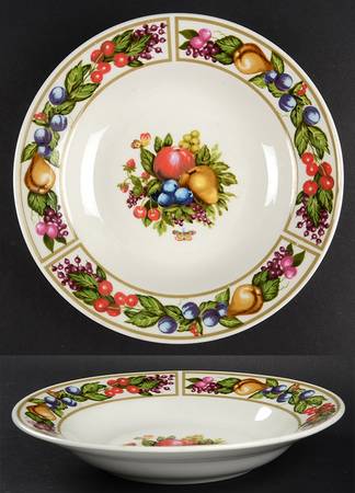 Tivoli Gardens Rim Soup Bowl