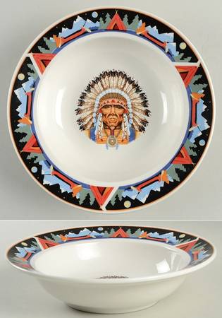 TIE31 Rim Soup Bowl by Tienshan