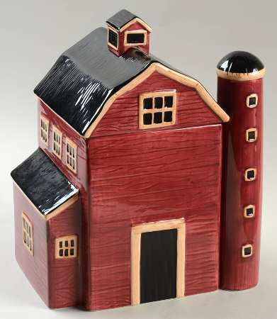Prairie Cookie Jar & Lid