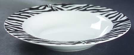 Zebra Soup/Cereal Bowl