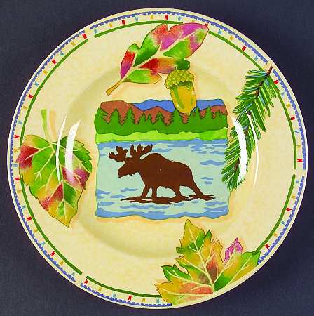 Harvest Lodge Salad Plate