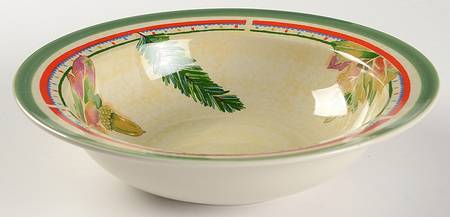 Harvest Lodge 9" Round Vegetable Bowl