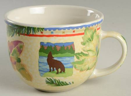 Harvest Lodge Jumbo Cup (Does Not Have Saucer)