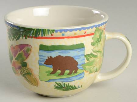 Harvest Lodge Jumbo Cup (Does Not Have Saucer)