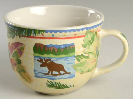 Harvest Lodge Jumbo Cup (Does Not Have Saucer)