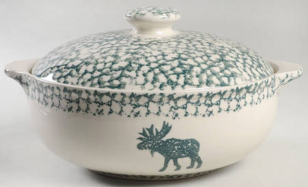 Moose Country 3 Quart Round Casserole No Lid