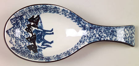 Wolf Spoon Rest/Holder (Holds 1 Spoon)