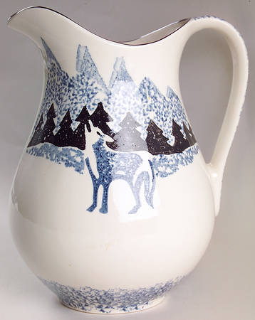 Wolf 64 Oz Pitcher by Tienshan