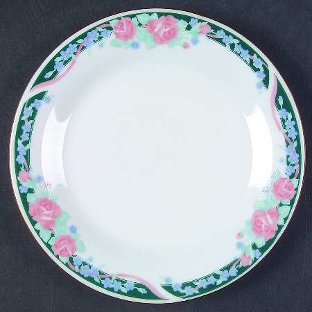 Rose Forest Salad Plate