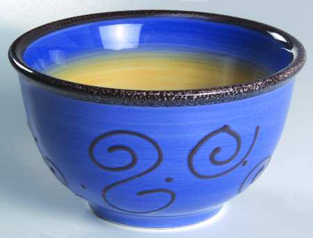 Ambrosia (Raised Scrolls) Coupe Cereal Bowl