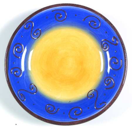Ambrosia (Raised Scrolls) Salad Plate