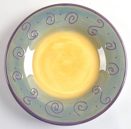 Ambrosia (Raised Scrolls) Dinner Plate