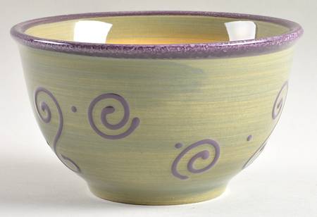 Ambrosia (Raised Scrolls) Coupe Cereal Bowl