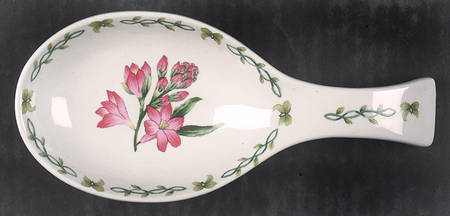 Floral Garden Spoon Rest/Holder (Holds 1 Spoon)