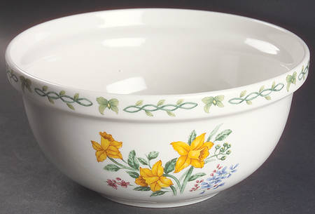 Floral Garden 8" Mixing Bowl