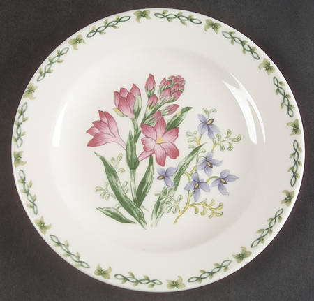 Floral Garden Bread & Butter Plate