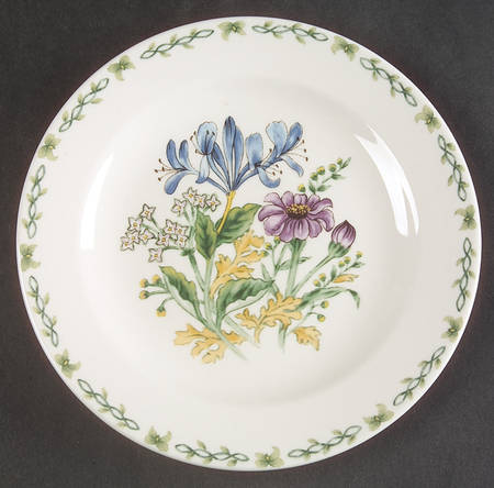 Floral Garden Bread & Butter Plate