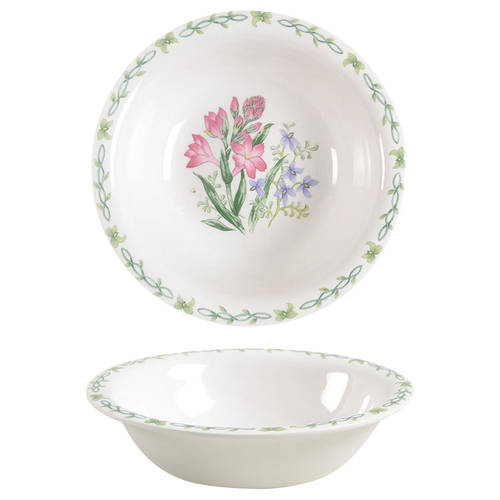 Floral Garden Soup/Cereal Bowl