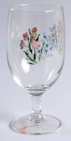 Floral Garden All Purpose Glassware Goblet