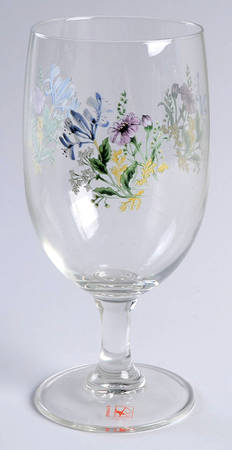 Floral Garden All Purpose Glassware Goblet