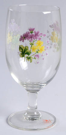 Floral Garden All Purpose Glassware Goblet