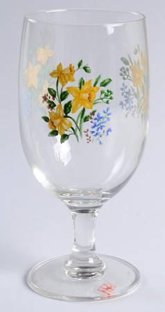 Floral Garden All Purpose Glassware Goblet