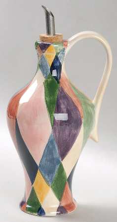 Carnival Oil Jar & Drizzle Spout