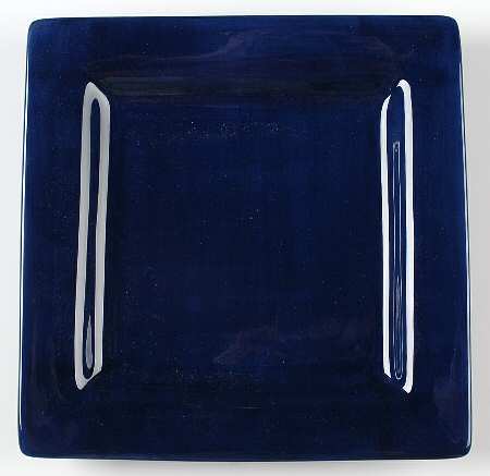 Espana Cobalt Square Dinner Plate