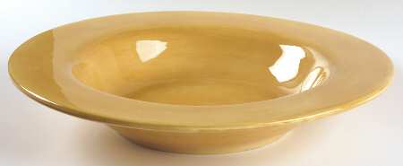 Espana Butter (Paint Brush, TTop Life Bk) 14" Pasta Serving Bowl