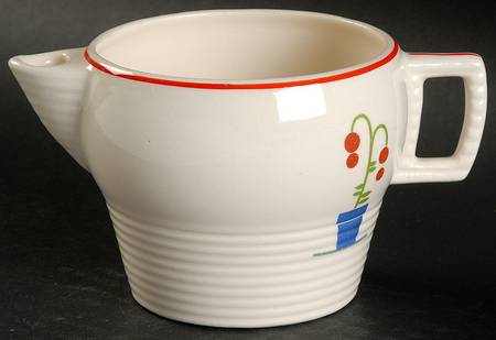 Posey Shop (Ridged Rim) Creamer