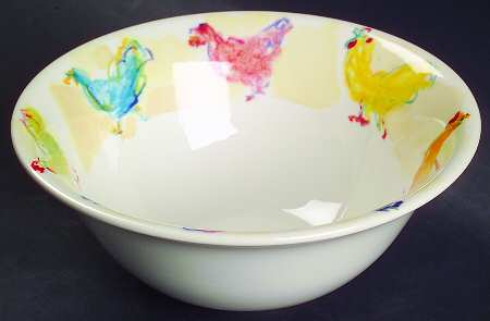 Rooster Coupe Cereal Bowl