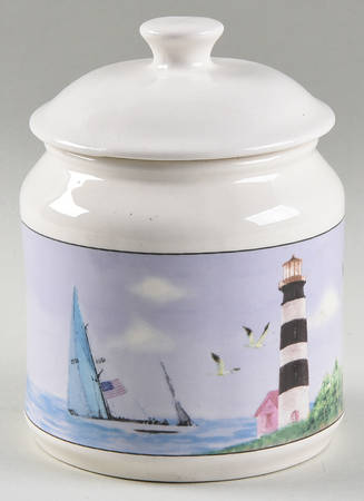 Lighthouse Small Canister & Lid