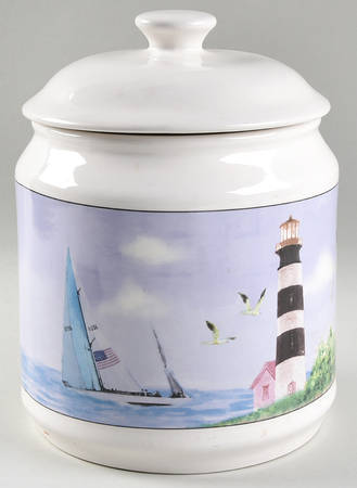 Lighthouse Extra Large Canister & Lid
