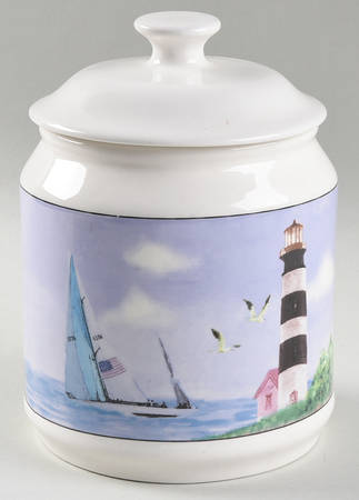 Lighthouse Medium Canister & Lid