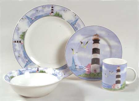 Lighthouse 4 Piece Place Setting