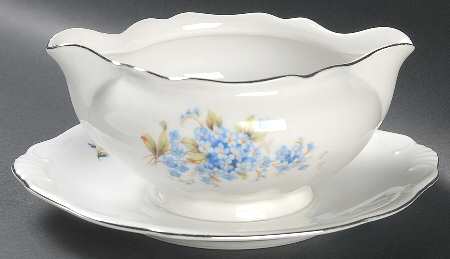 Perrin Gravy Boat with Attached Underplate by Toscport