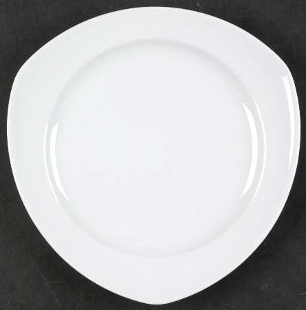Vario White Triangular Bread & Butter Plate by Thomas