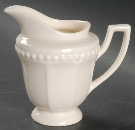 Venice White (Off White) Creamer