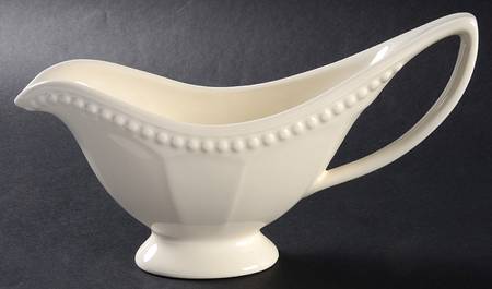 Venice White (Off White) Gravy Boat