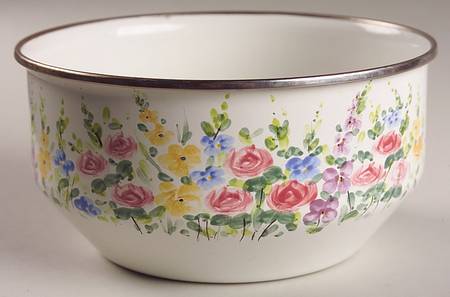 English Garden 7" Metal Mixing Bowl