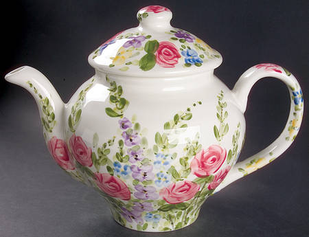 English Garden Teapot & Lid