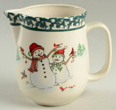 Winterland Green Creamer