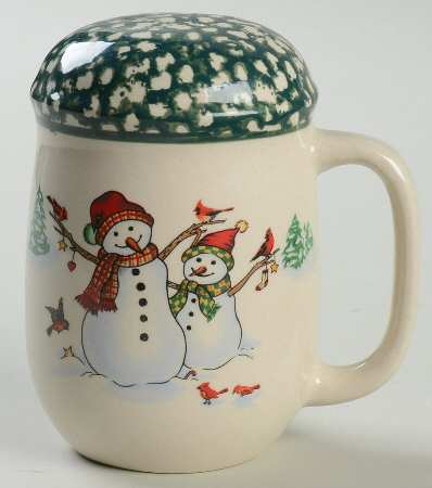 Winterland Green Stove Top Salt Shaker