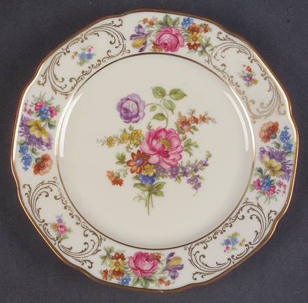 Wettin (Scalloped) Bread & Butter Plate