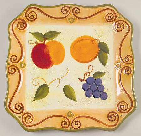 Medici Square Dinner Plate