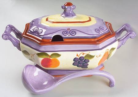 Medici Tureen & Lid w/Ladle