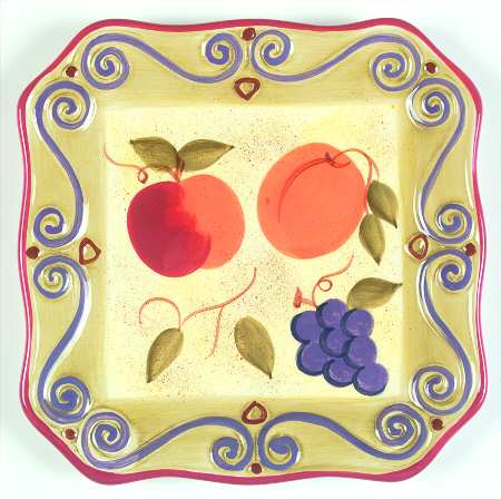 Medici Dessert/Pie Plate