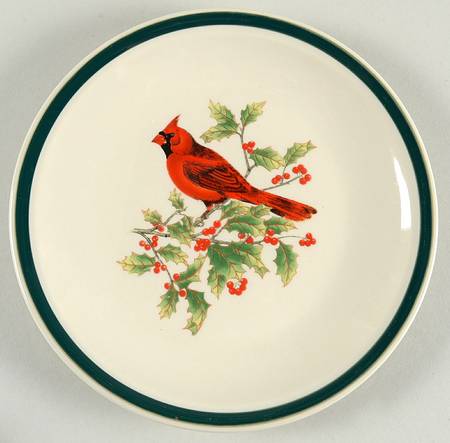 Cardinal Salad Plate by Thomson