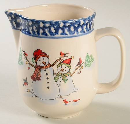 Winterland Blue Creamer