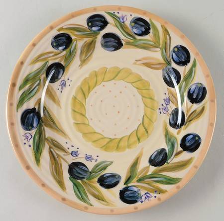 Avignon Melamine Dinner Plate